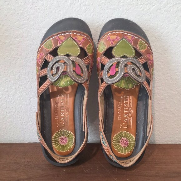 La Artiste by Spring Step Bombay Clog Sz 36 (US 5.5) - Picture 1 of 3